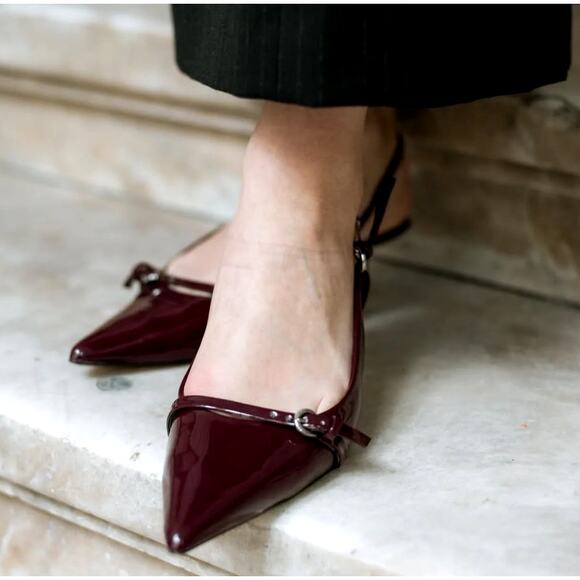 ZARA BLOGGER FAVE!!! Heels with Buckle Detail NWT LAST ONE!!! - Picture 9 of 16